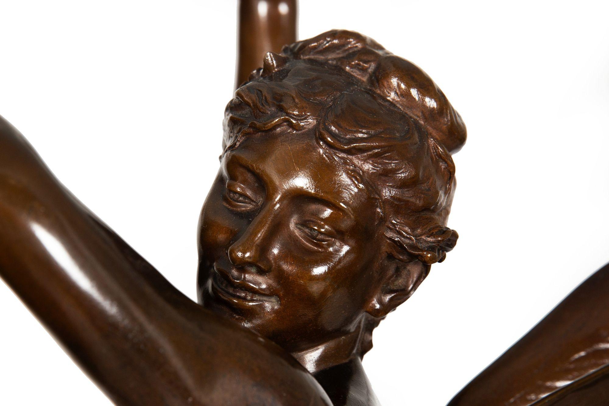 Scultura francese in bronzo 