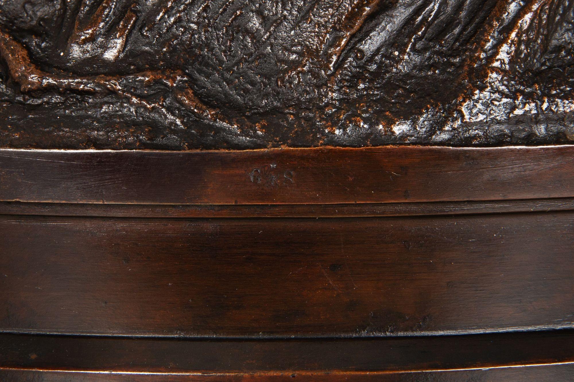 French Bronze Sculpture “La Fil de la Vierge” by Pierre-Emile Hebert ca. 1880 in vendita 6