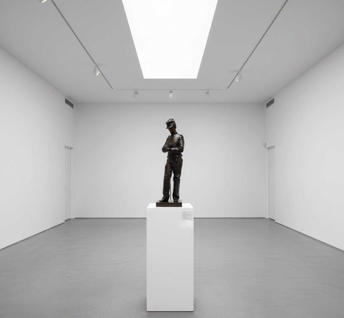 French Bronze Sculpture of “A Boy Soldier