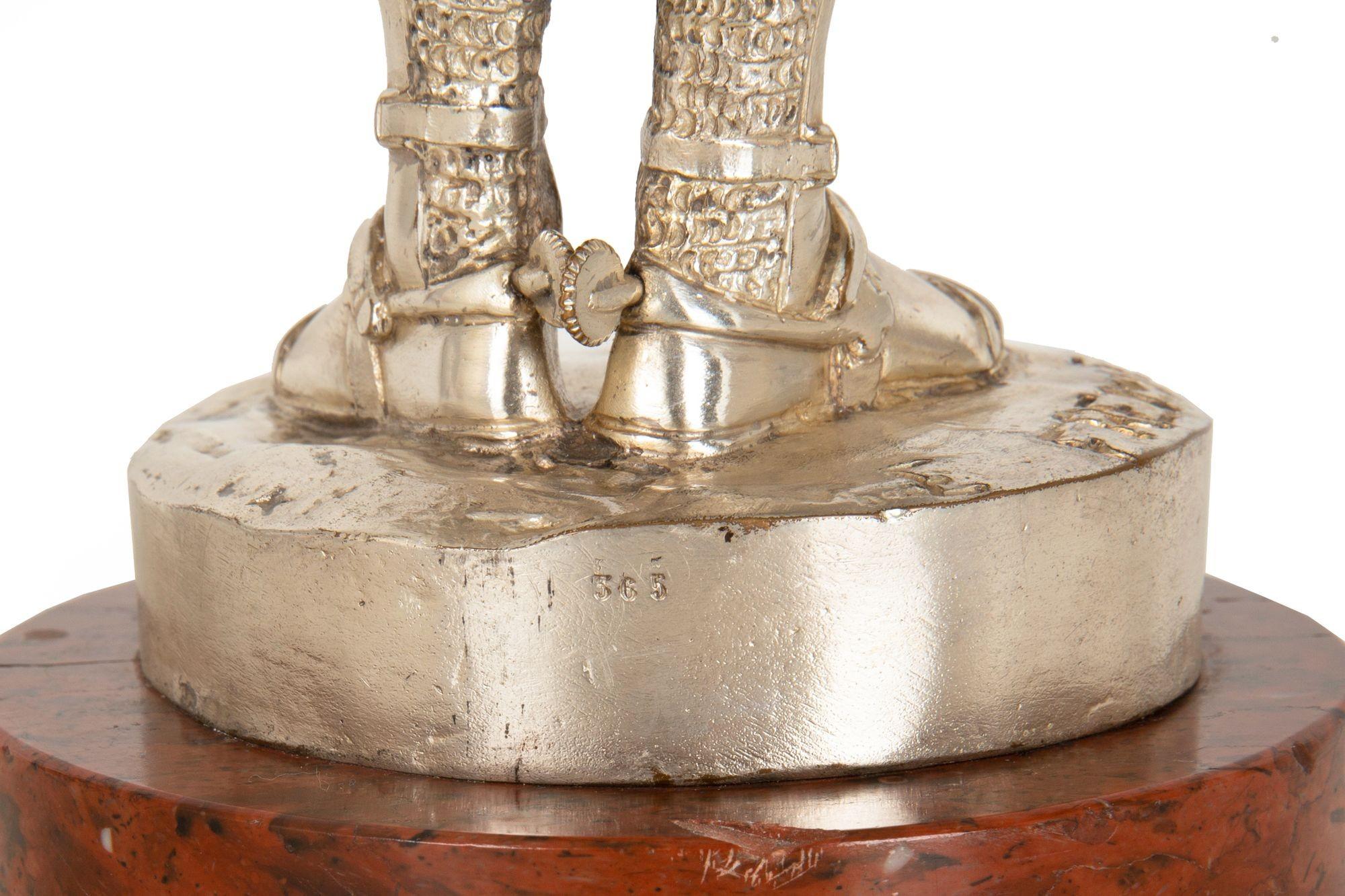 Scultura in bronzo francese 