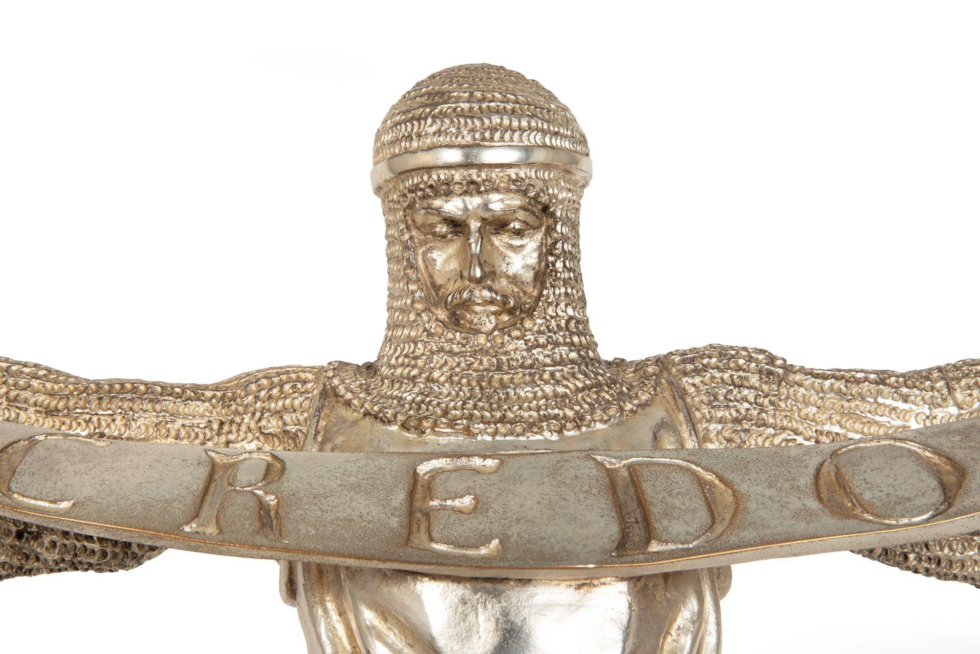 Argentato Scultura in bronzo francese 