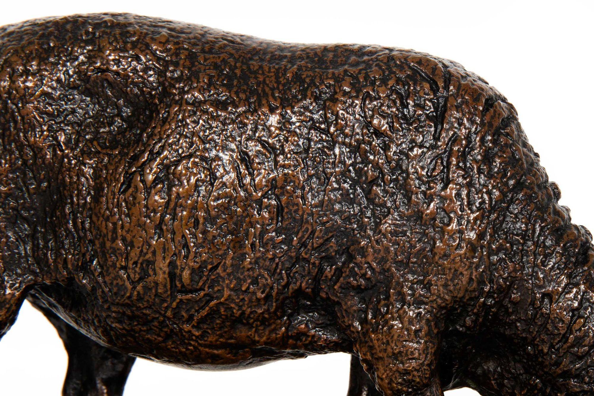 French Bronze Sculpture Rosa Bonheur “Mouton Broutant” Sheep ca. 1860 5