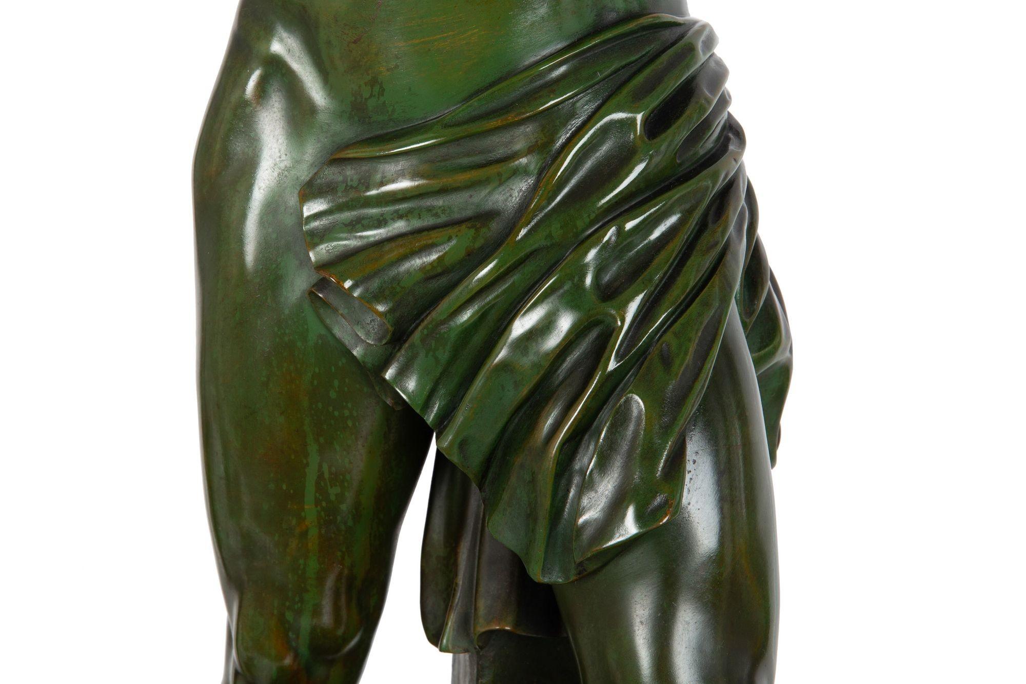 Sculpture française Spartacus brisant ses chaînes d'après Denis Foyatier 8