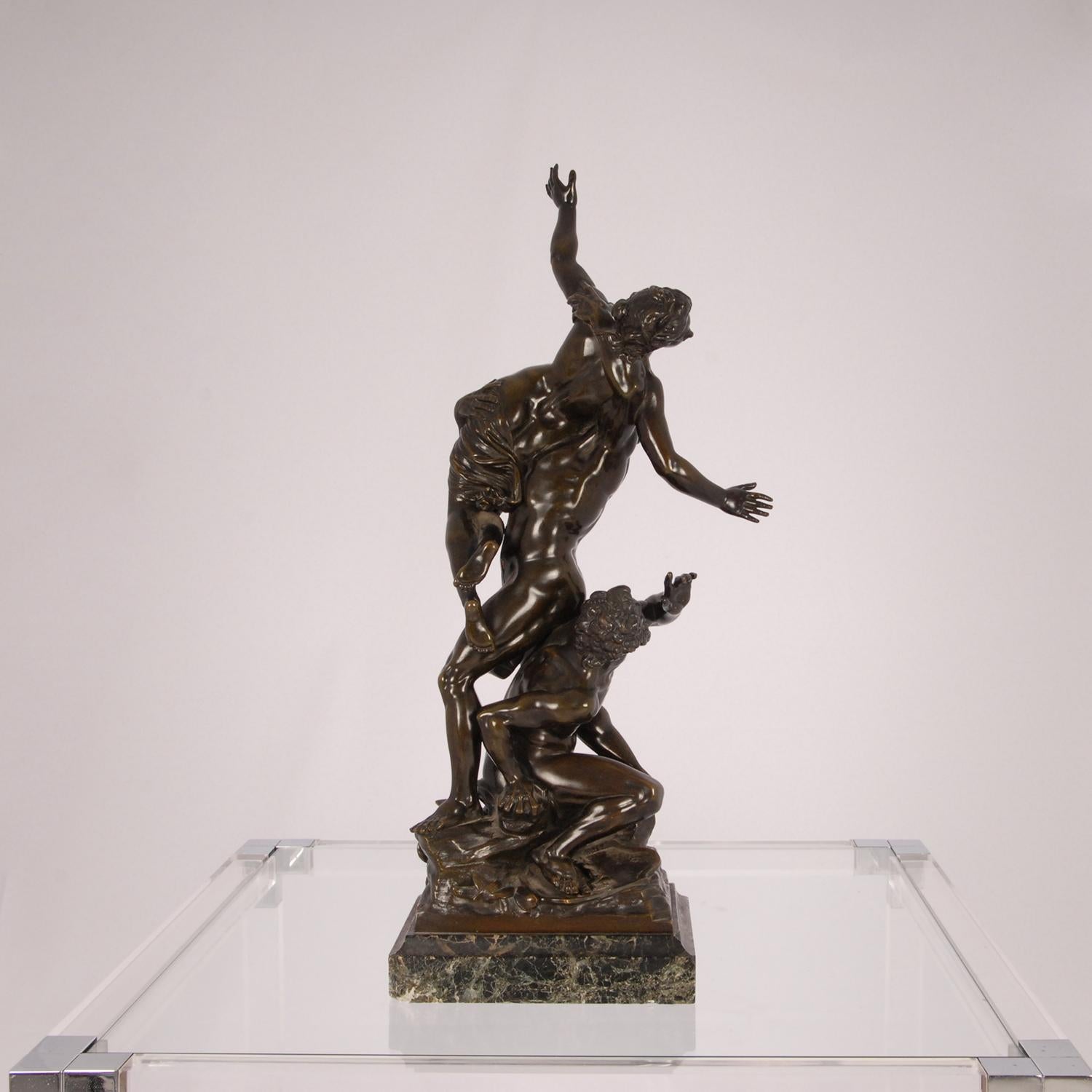 French Bronze Sculpture the Abduction of Sabine Women Giambologna Renaissance 2