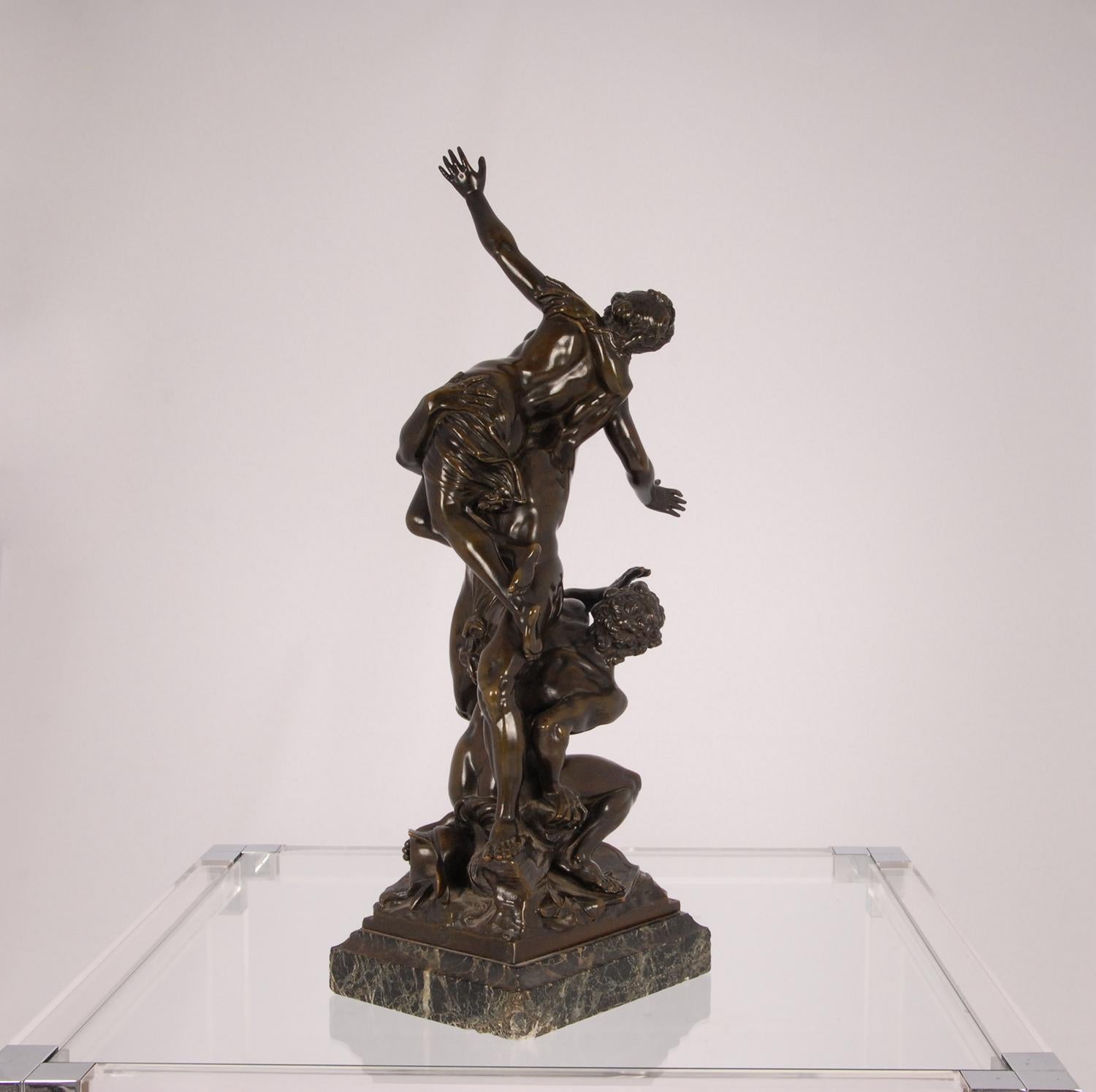 French Bronze Sculpture the Abduction of Sabine Women Giambologna Renaissance 3