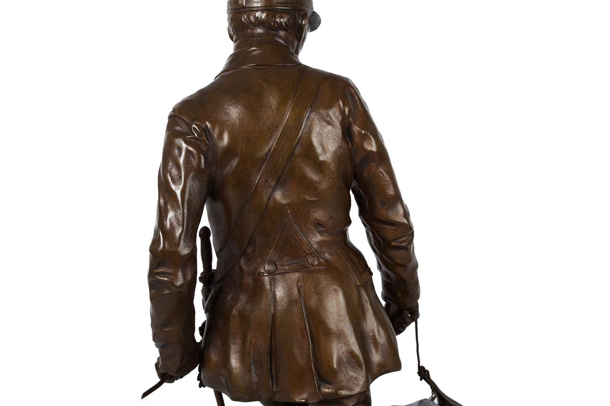 Scultura in bronzo francese 