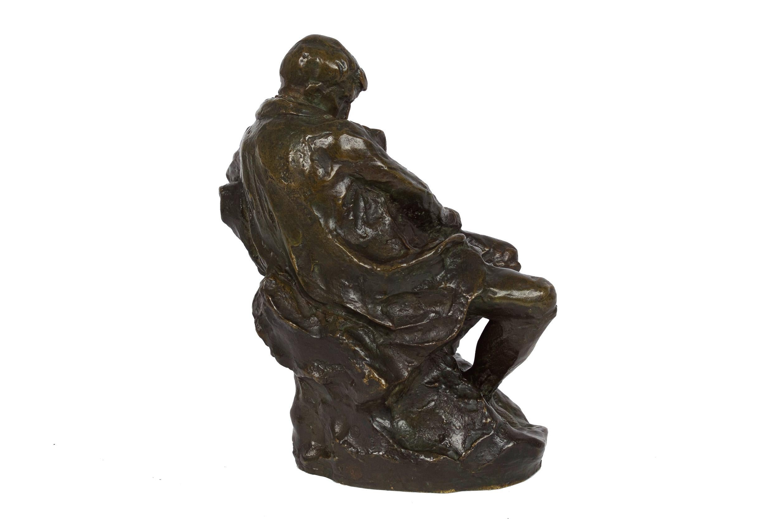 Romantic French Bronze Sculpture