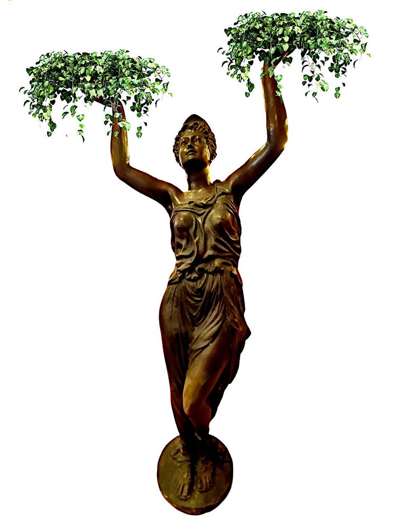 French Bronze Sculptures from the 19th Century, Guèridon Statues For