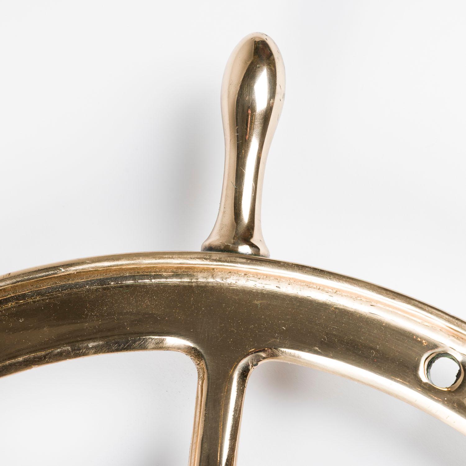 XIXe siècle Roue de bateaux en bronze français, La Rochelle en vente