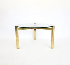 Jacques Quinet French Bronze Side Table or Small Coffee Table Attributed