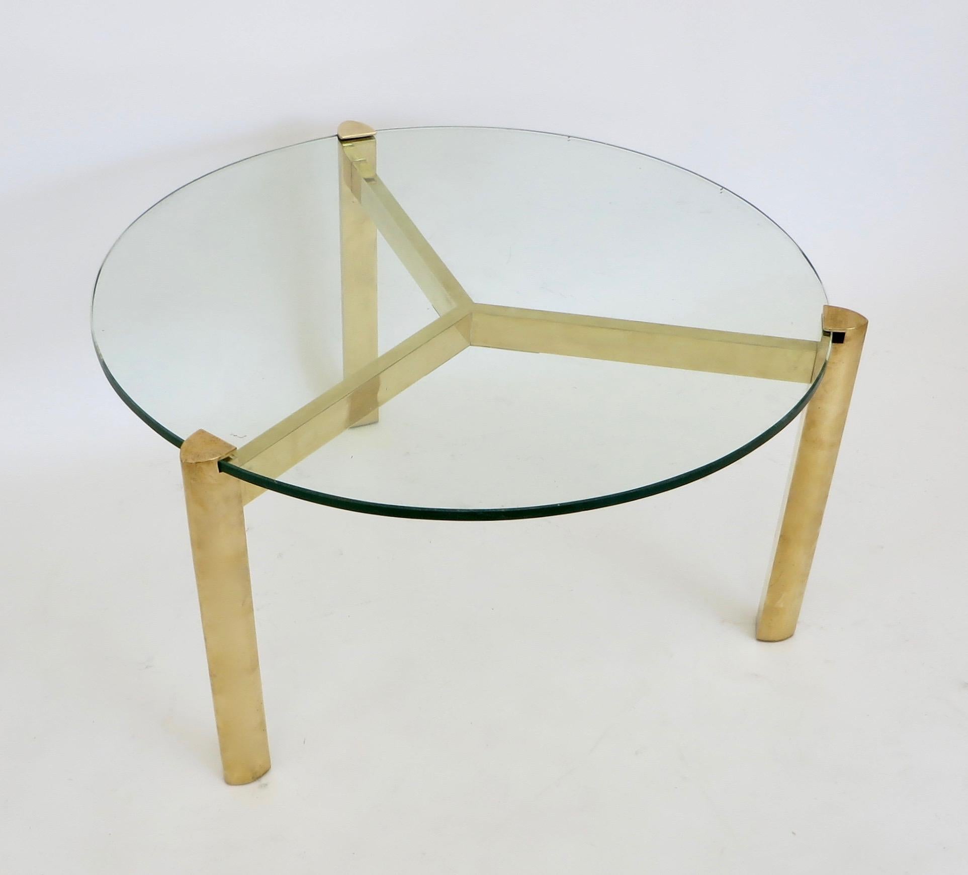 Late 20th Century Jacques Quinet French Bronze Side Table or Small Coffee Table Attributed