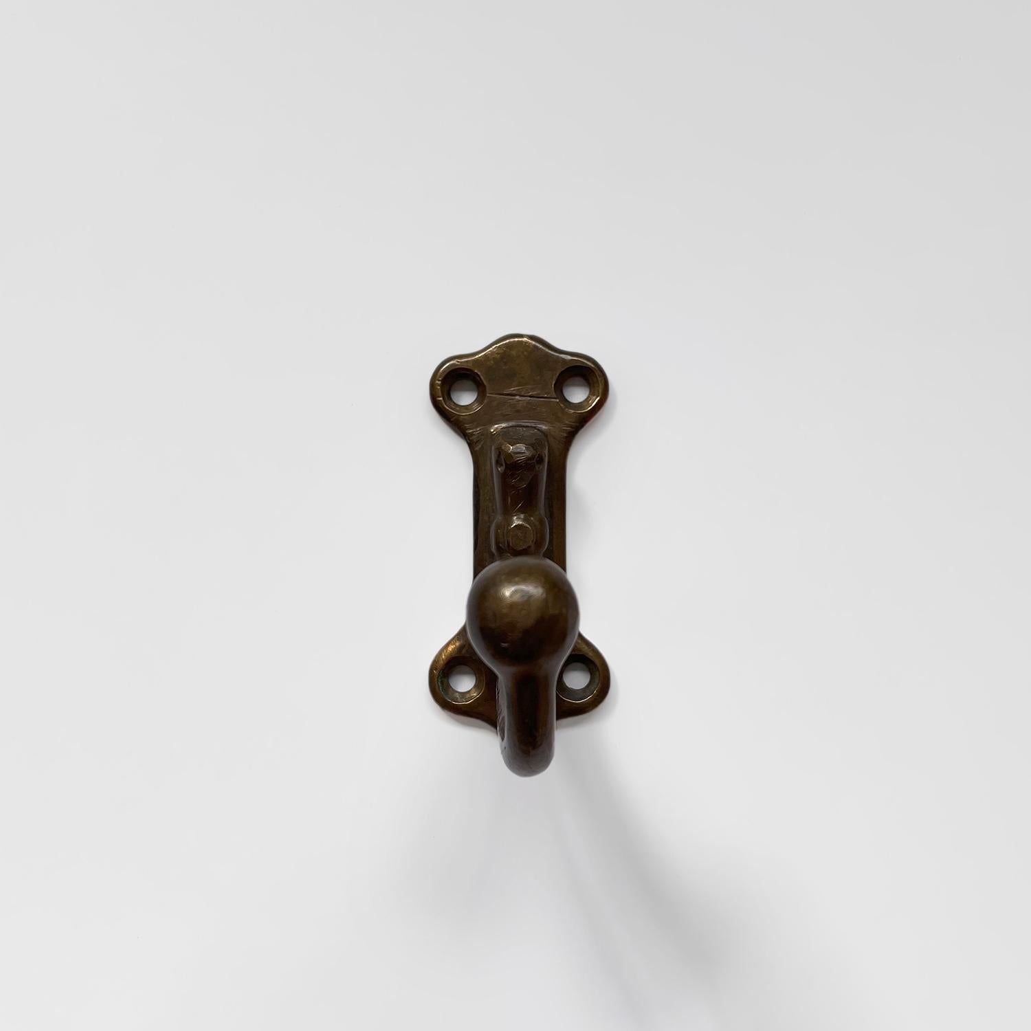 French Bronze Single Wall Hook For Sale 3