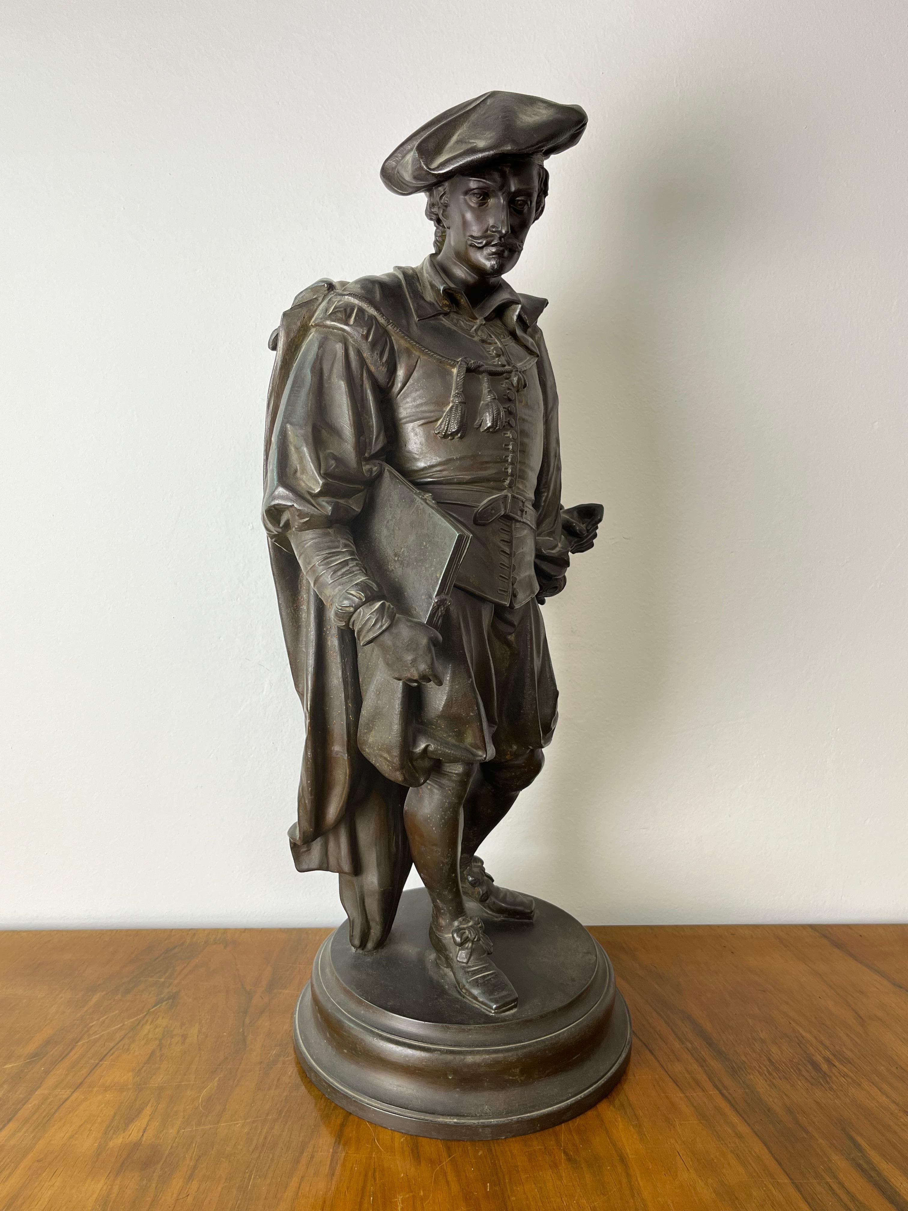 Bronzo Statua di bronzo francese, anni '30 in vendita