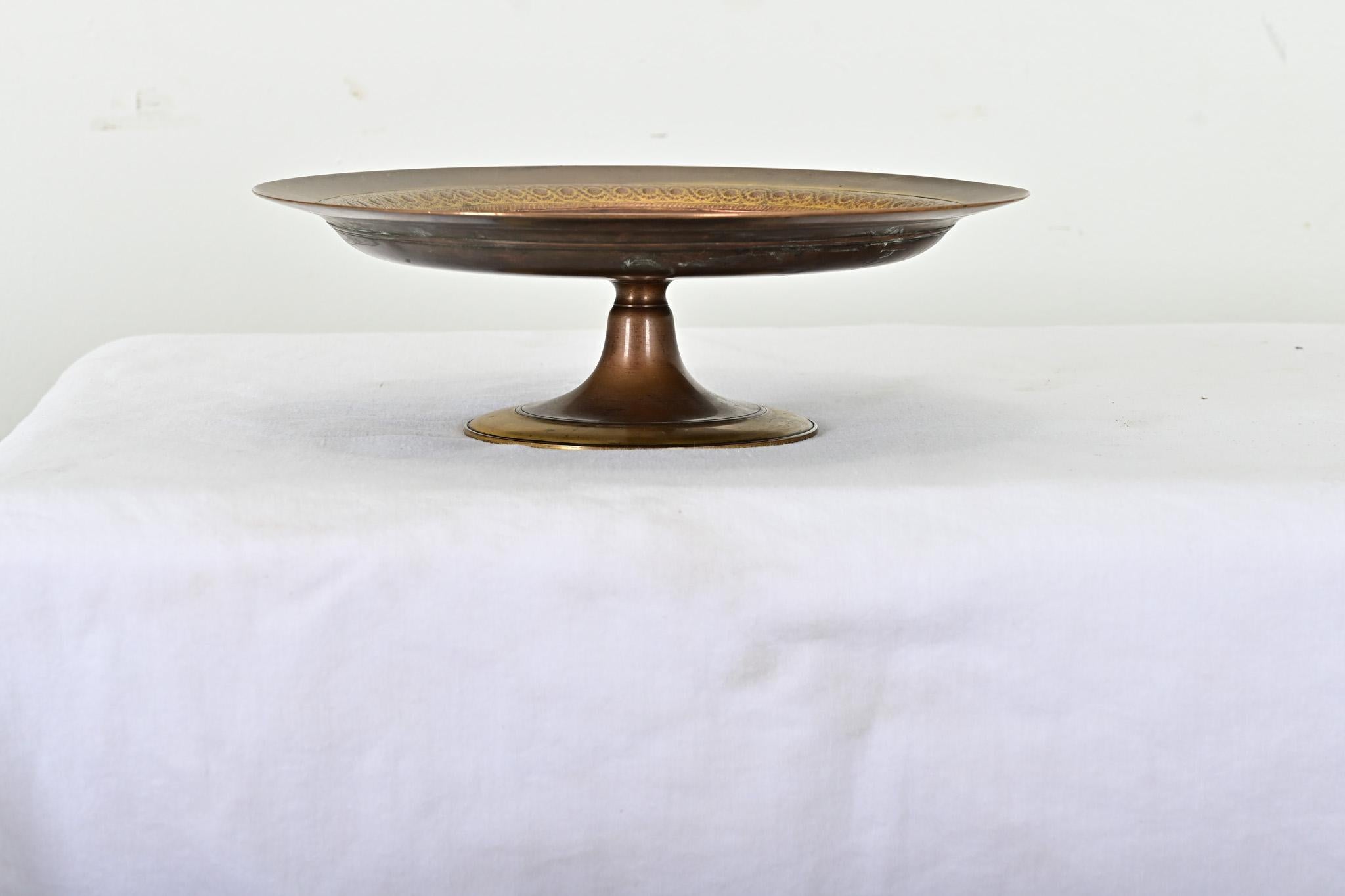 French Bronze Tazza Dish by F. Levillain for Barbedienne 1