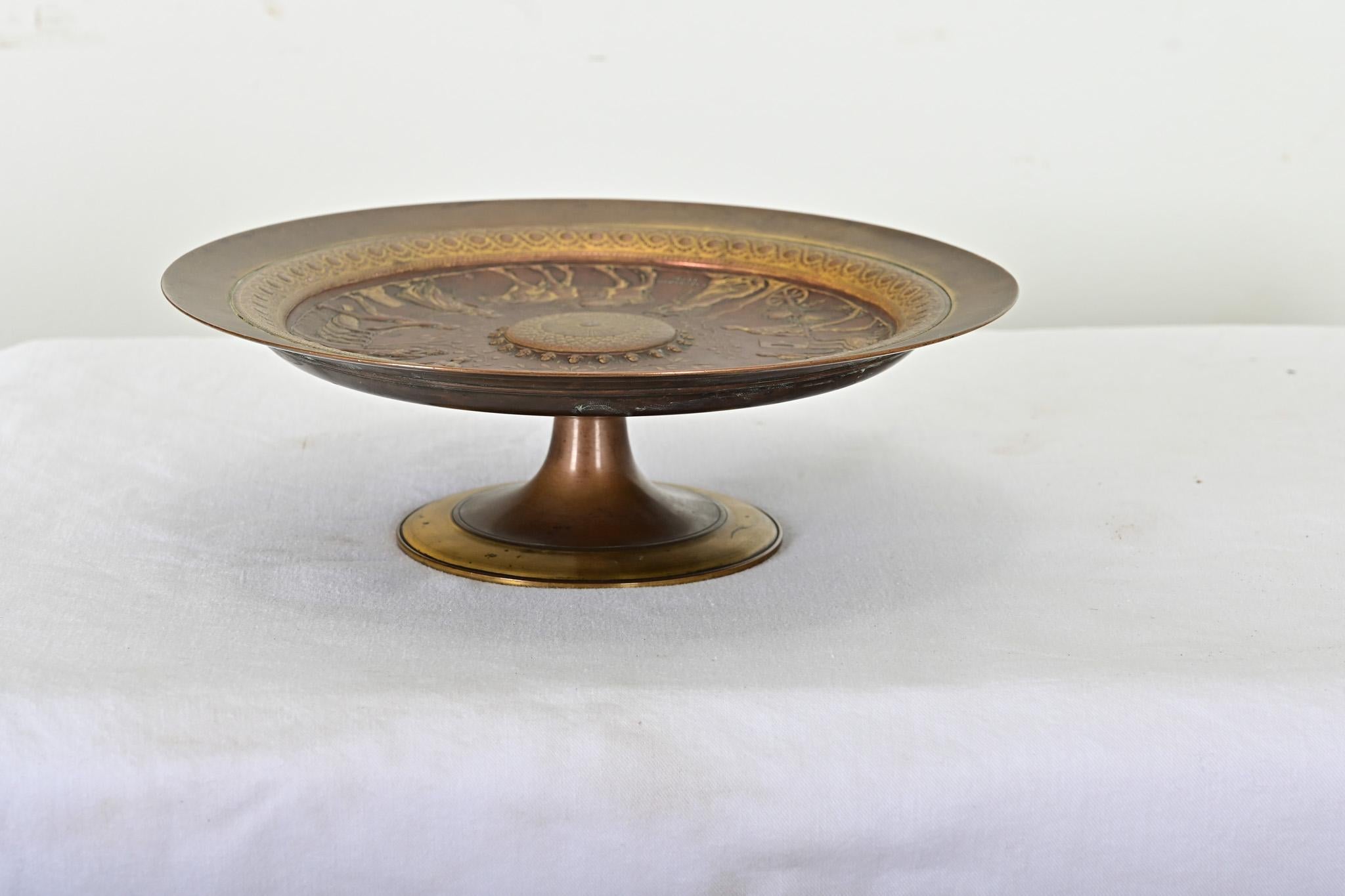French Bronze Tazza Dish by F. Levillain for Barbedienne 2