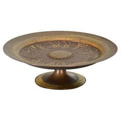 French Bronze Tazza Dish by F. Levillain for Barbedienne