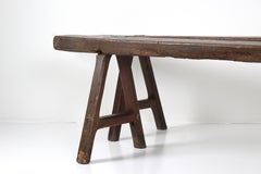 French brutalist bench