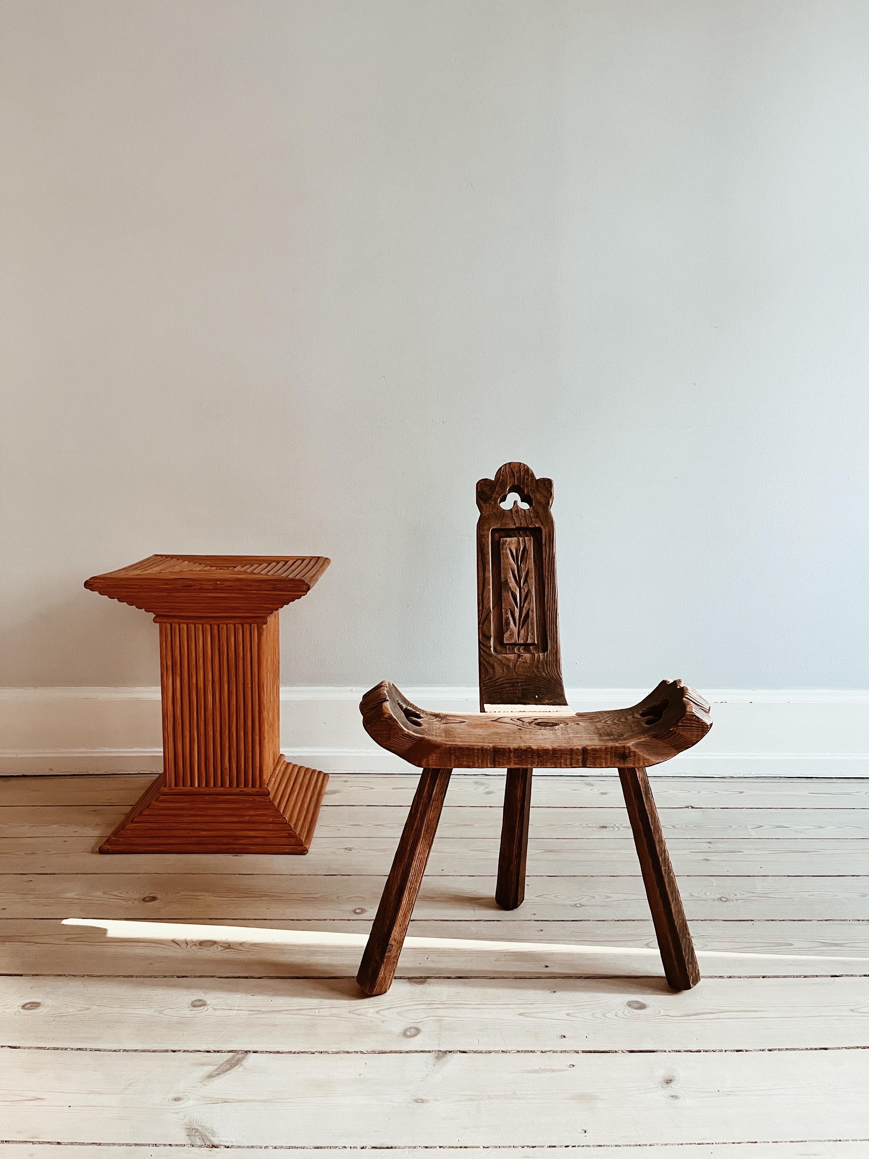 French brutalist birth chair For Sale 3