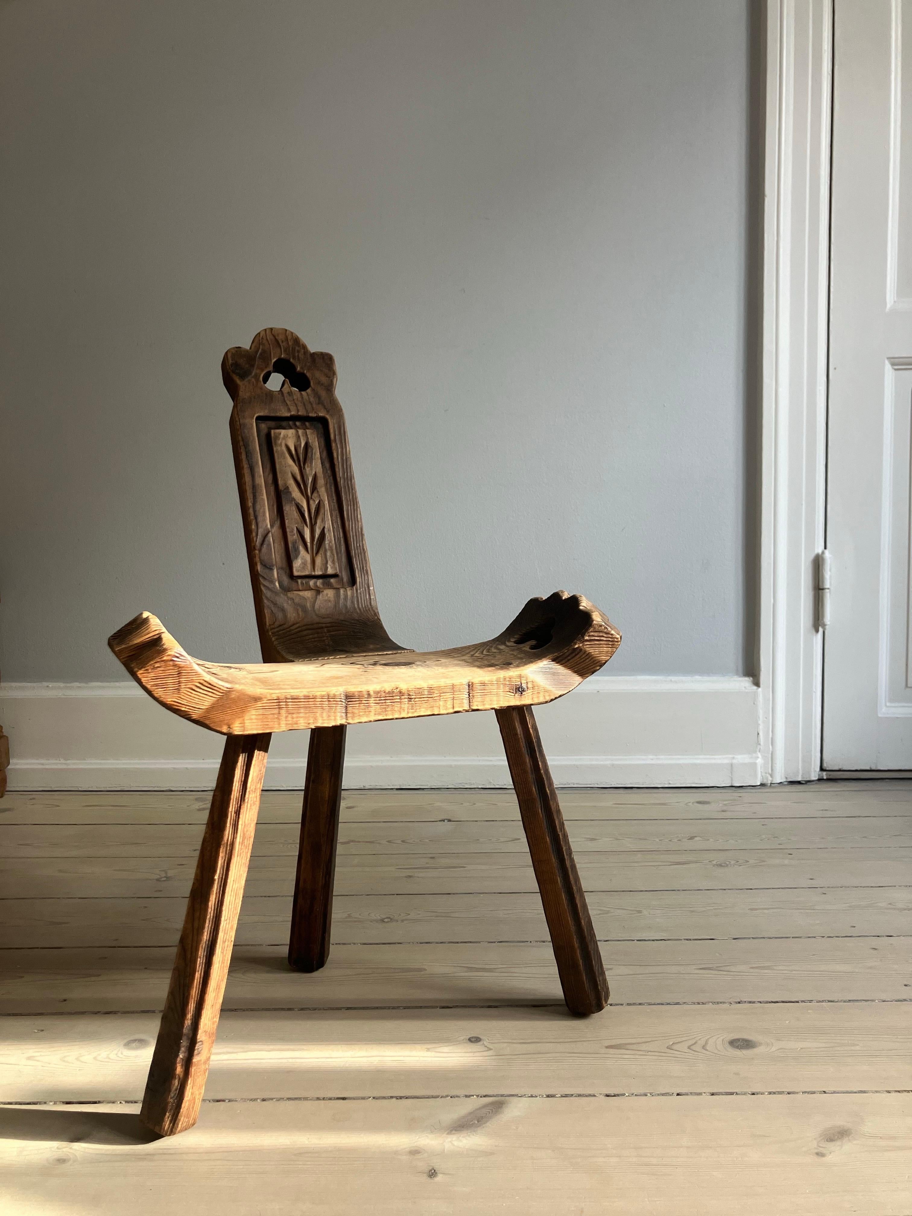 French brutalist birth chair For Sale 4