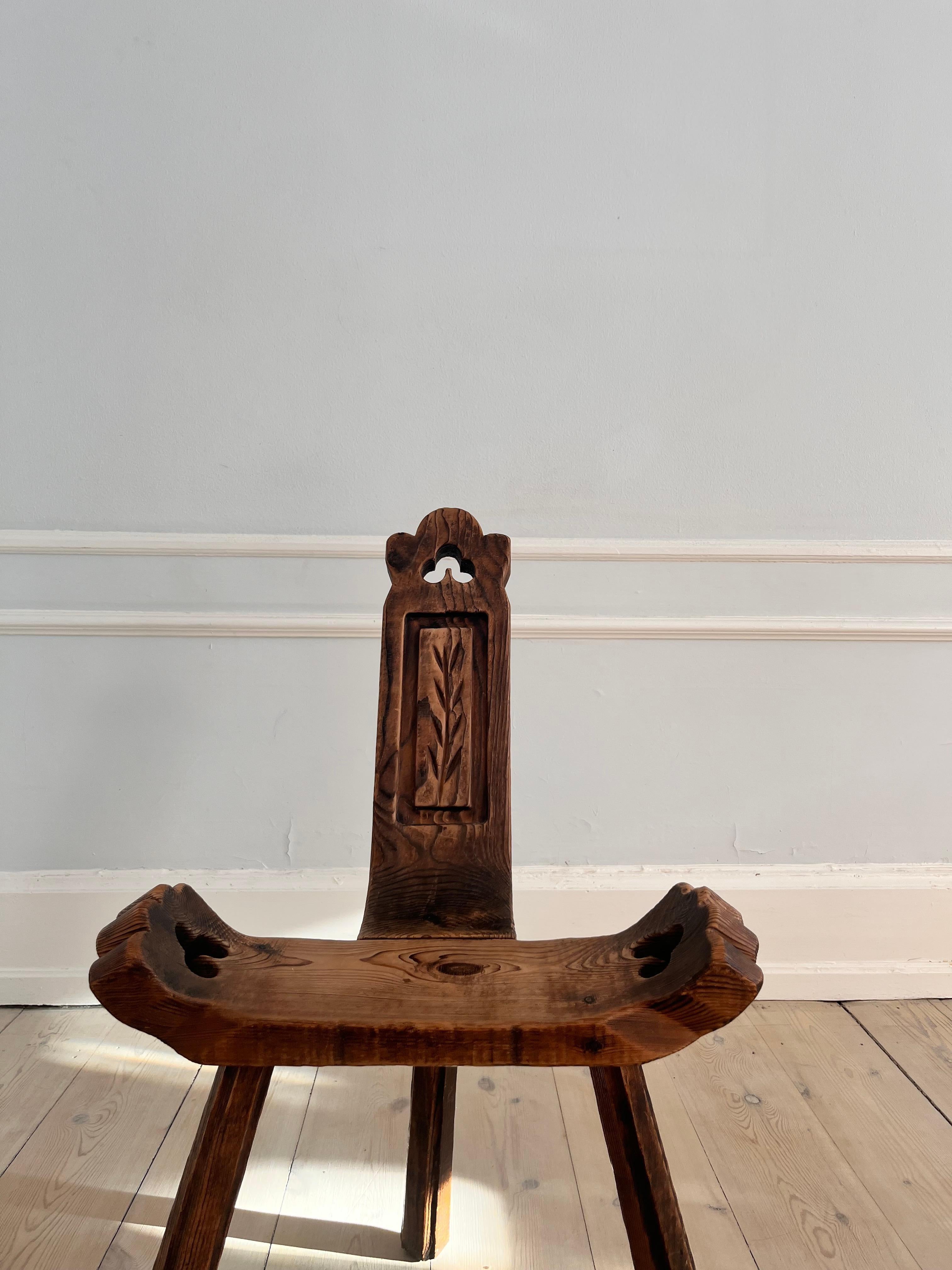 French brutalist birth chair For Sale 8