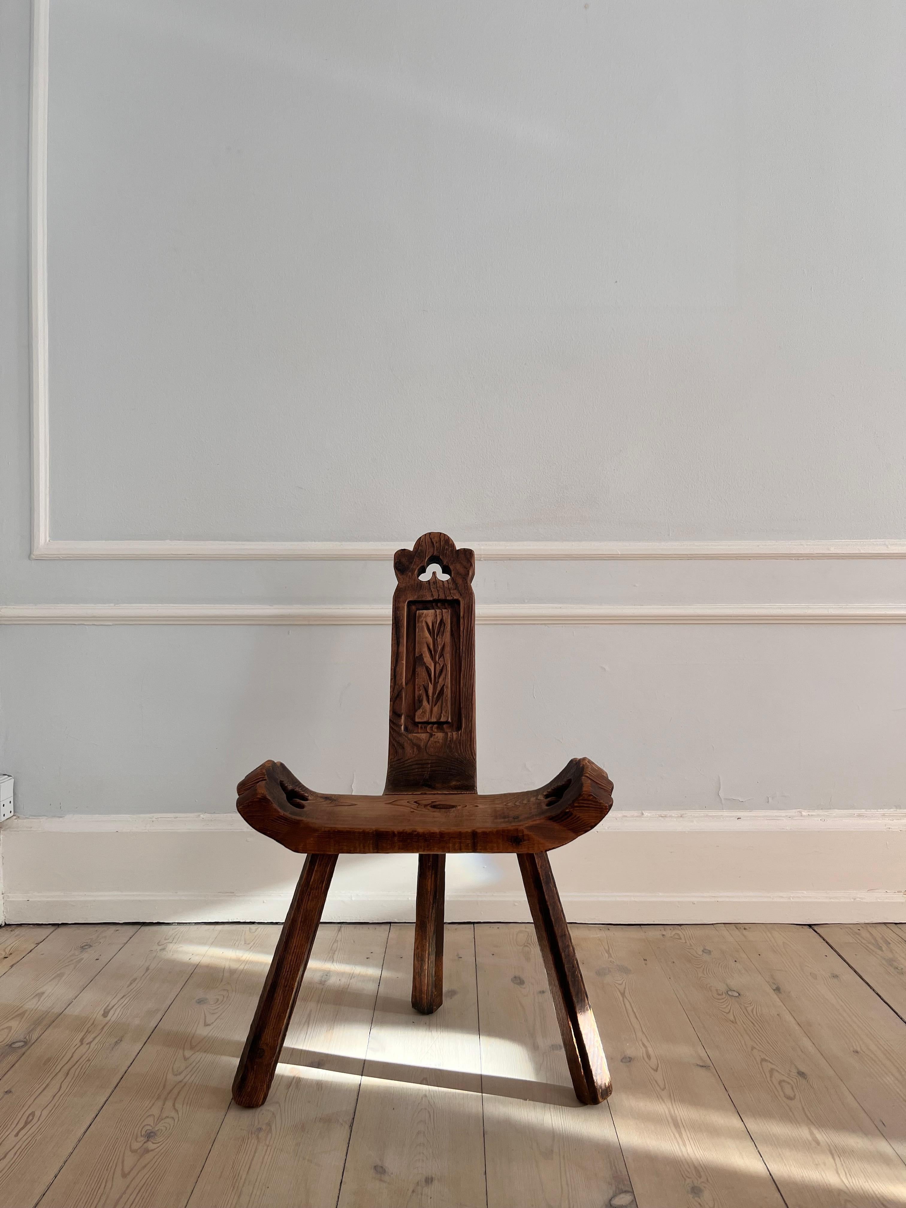 French brutalist birth chair For Sale 9