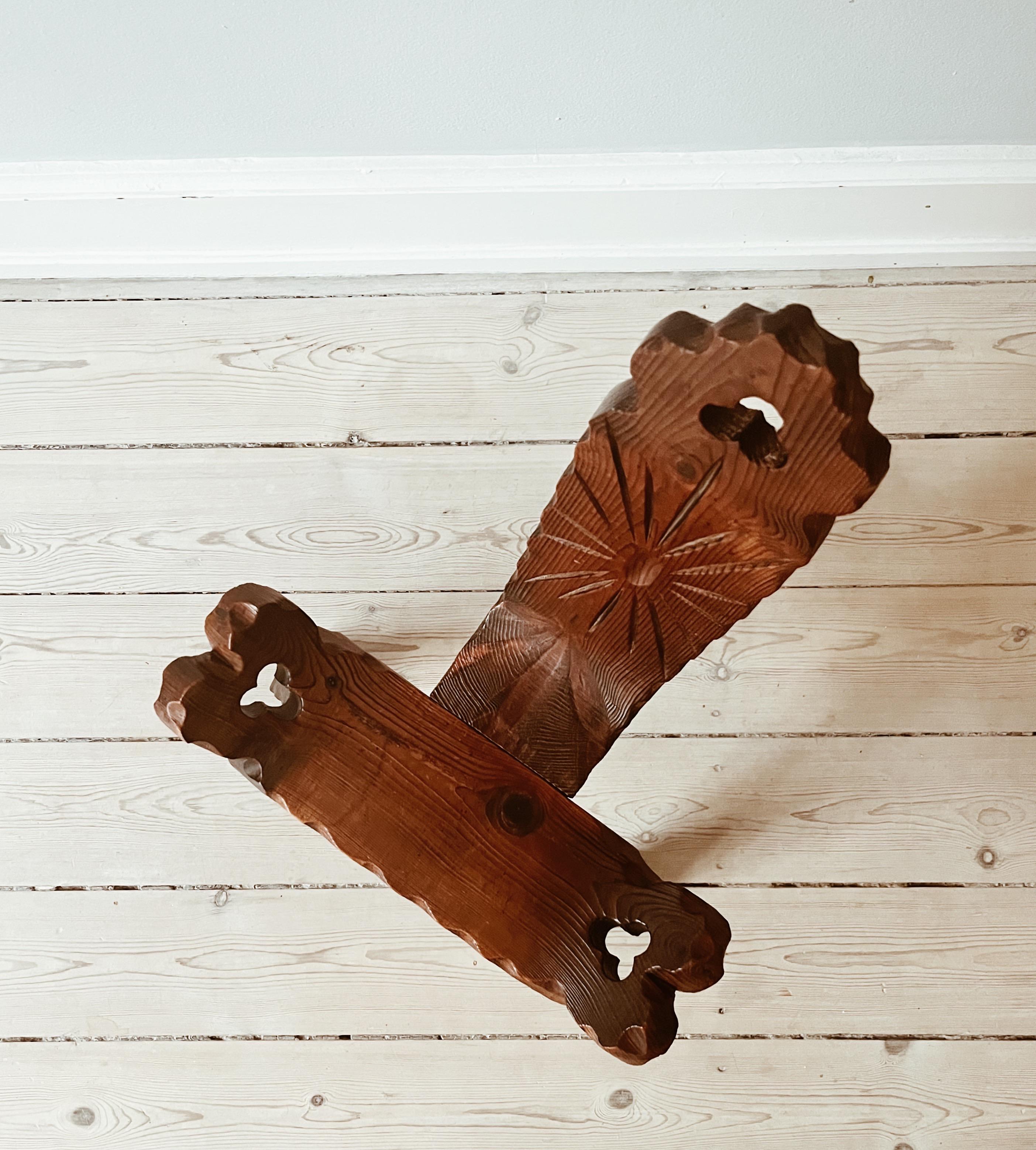 Late 20th Century French brutalist birth chair For Sale