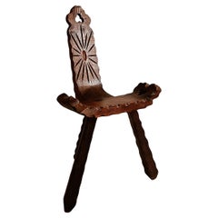 Silla de parto brutalista francesa