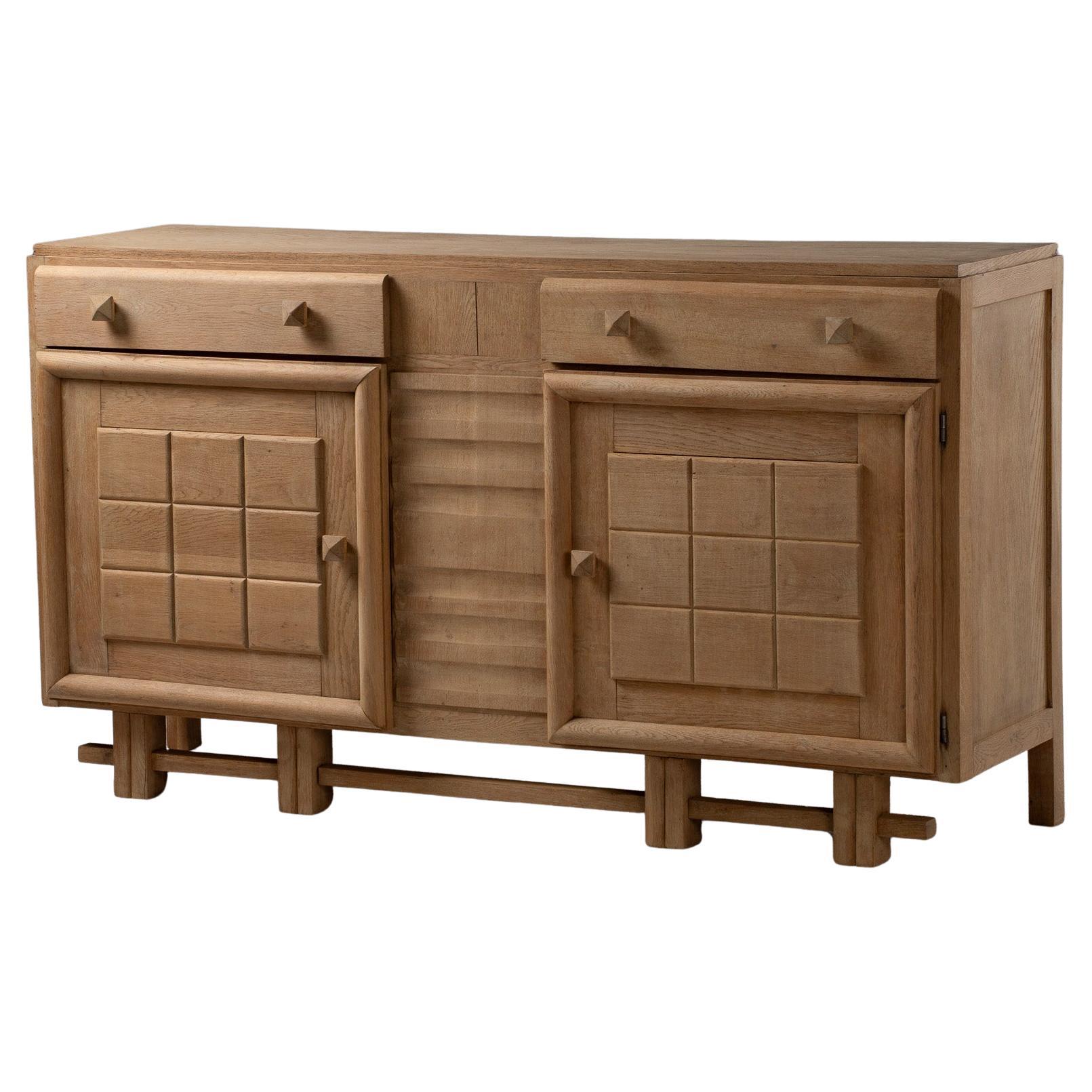 Buffet brutaliste français, années 1950