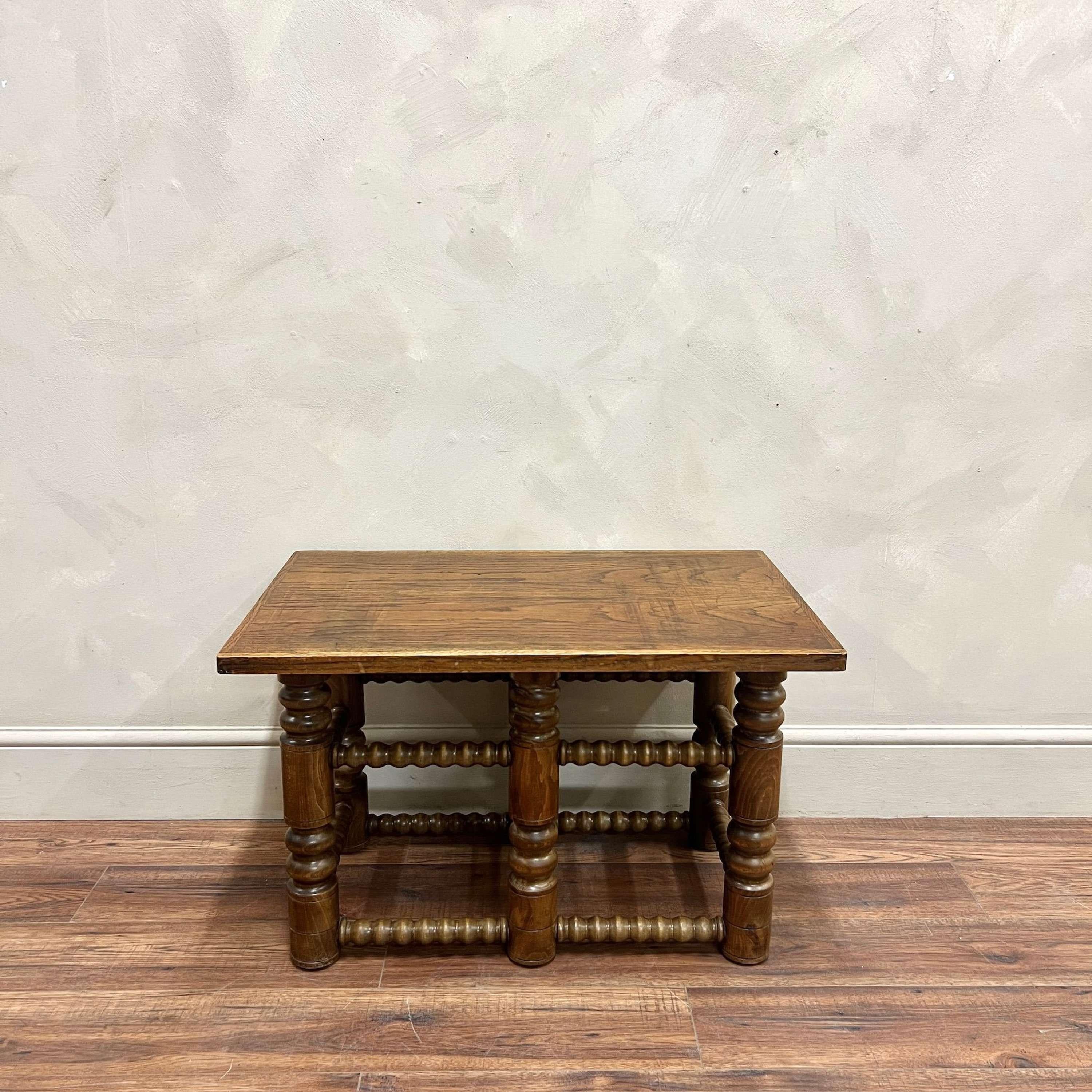 Fait main Table basse brutaliste française Charles Dudouyt en vente