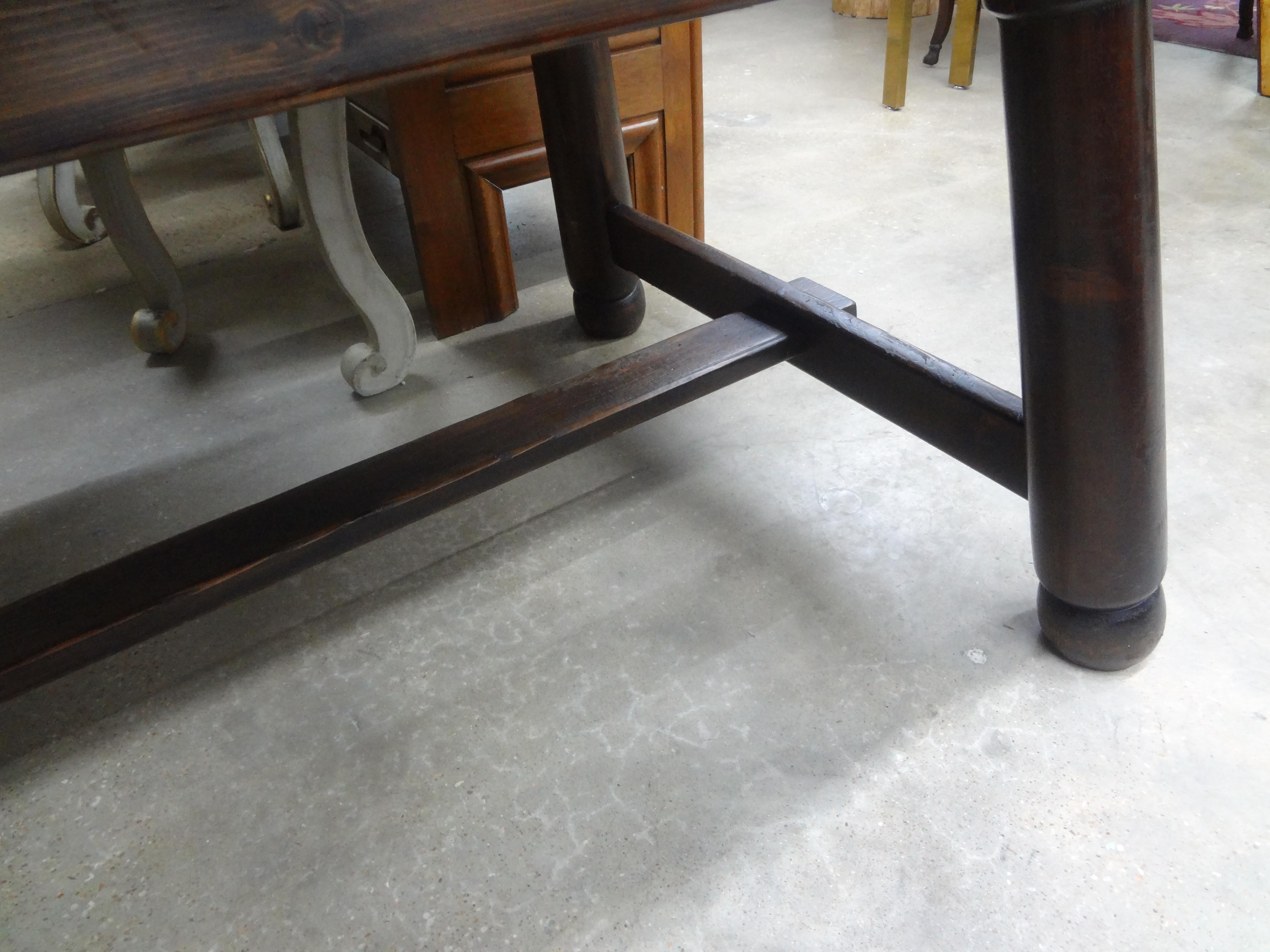 French Brutalist Dining Table by Georges Robert For Sale 1