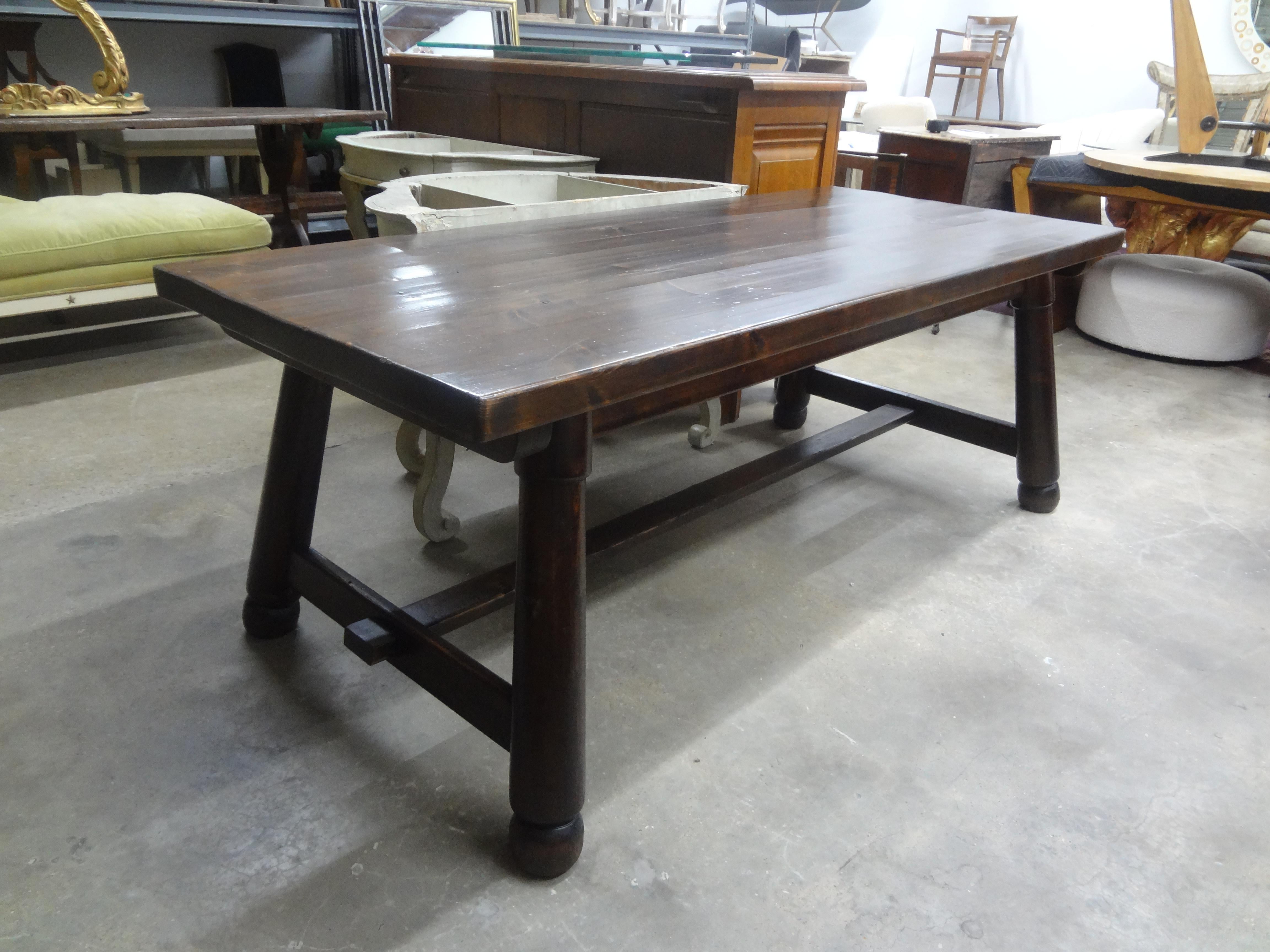 French Brutalist Dining Table by Georges Robert For Sale 2