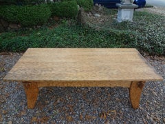 Table basse brutaliste française par Atelier Marolles