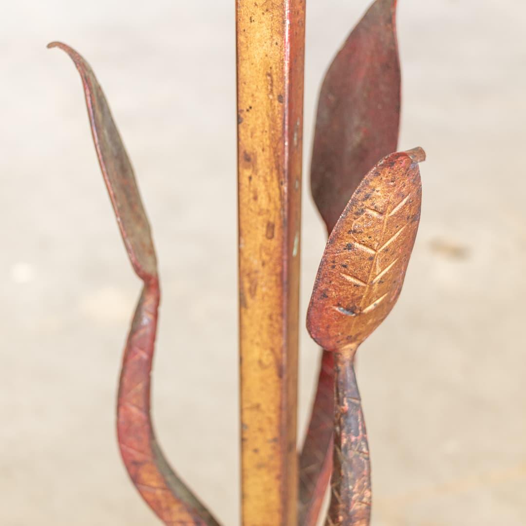 French Brutalist Iron Floor Lamp 5