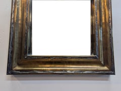 Französischer brutalistischer Mid-Century-Spiegel