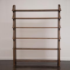 French Brutalist Open Etagere