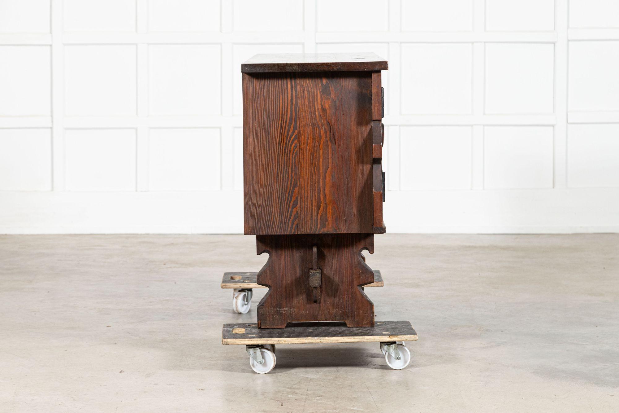 French Brutalist Pine Sideboard For Sale 5