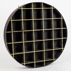 French Brutalist Sculpture "Circular Shelf", 1970s