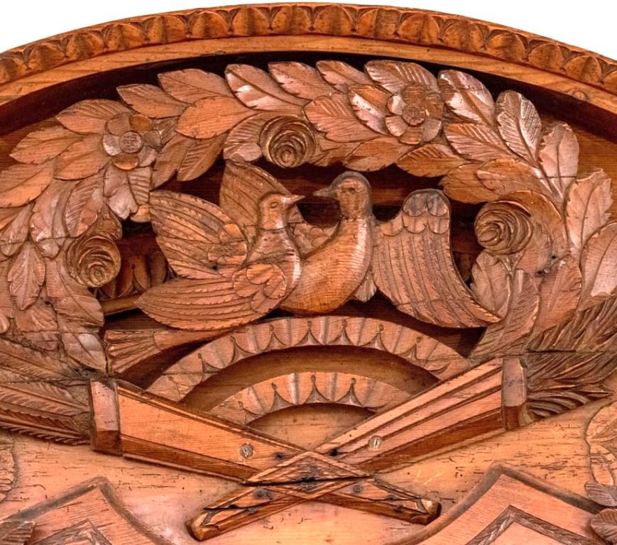 Buffet francés a Deux Corps, Siglo XVIII, Normandía Pino en venta