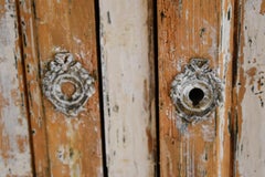 French Buffet Deux Corps - 18th Century, with Original Scraped Patina