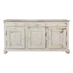 French Buffet, Directoire Period in Painted Finish