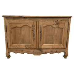 French Buffet Louis XV Style 19th Century Bleached