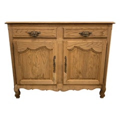 French Buffet Louis XV Style Bleached from Mid 20th Century