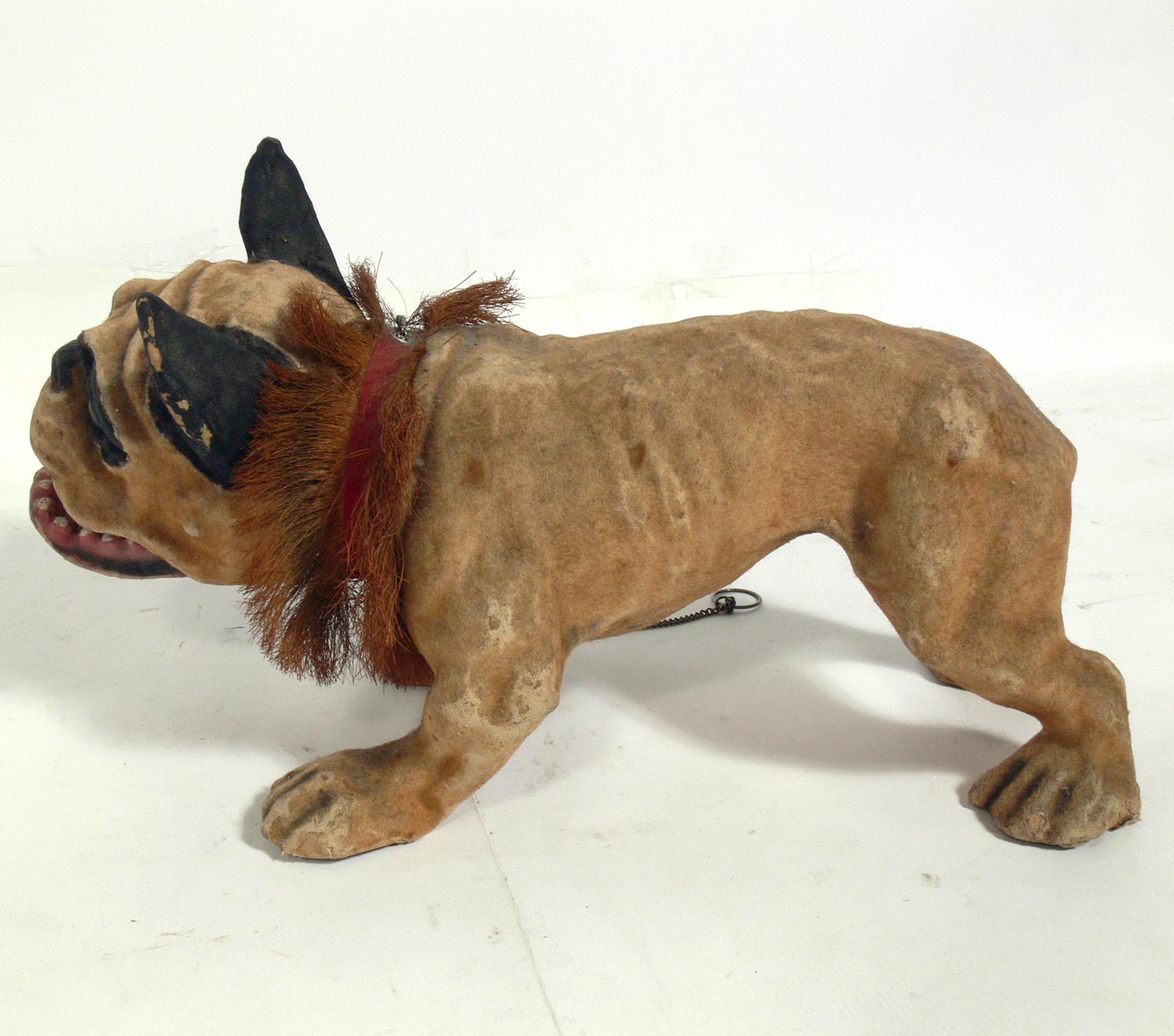 1890's growler toy dog