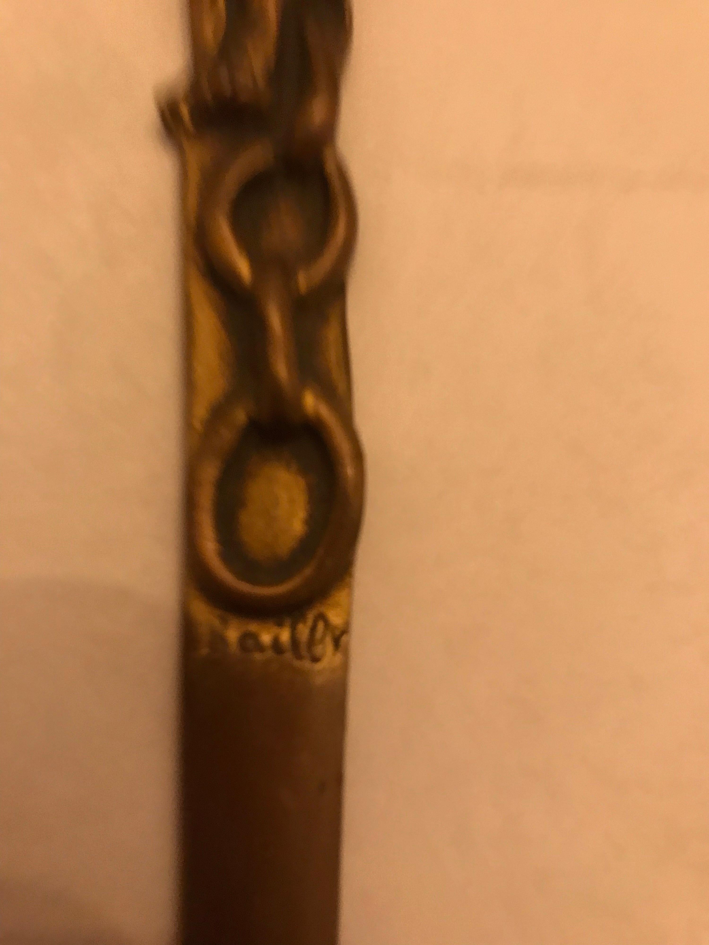 French Bulldog Letter Opener by Bailly, France In Good Condition For Sale In Antwerp, BE