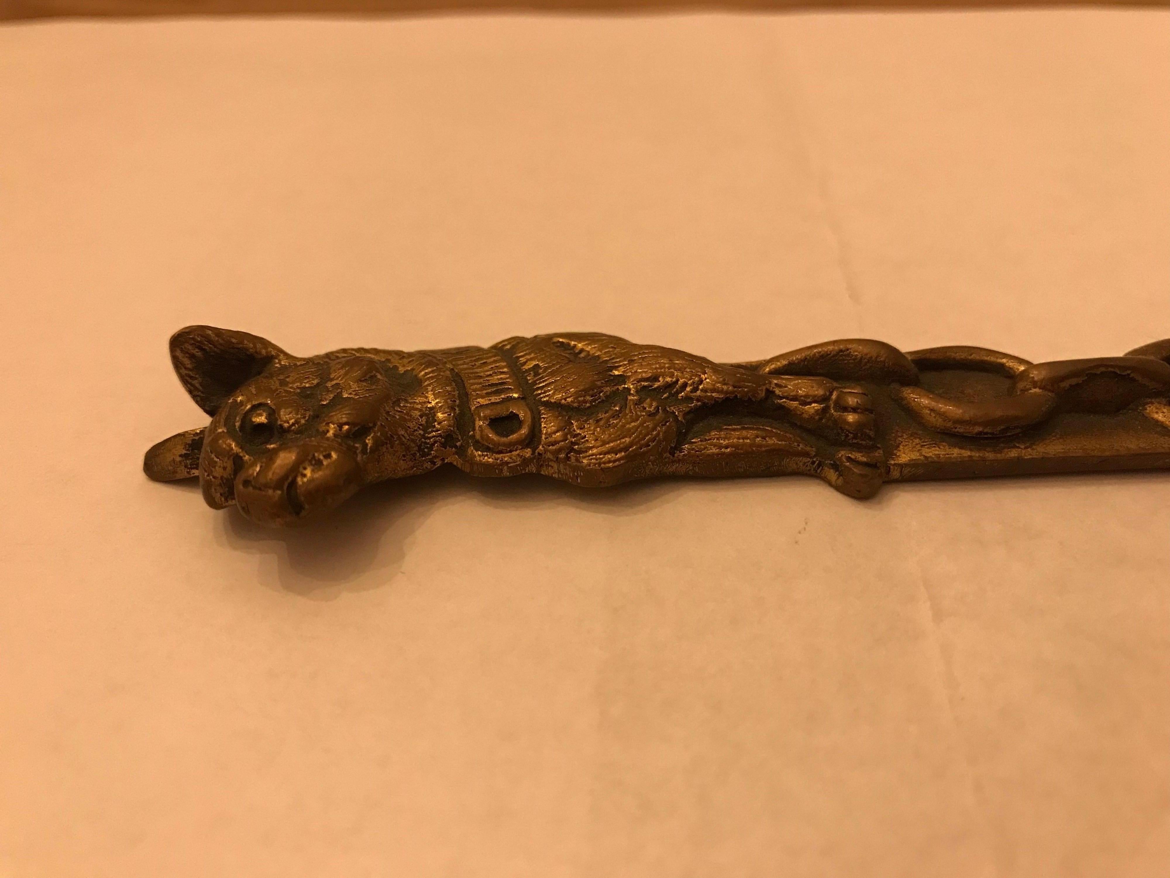 French Bulldog Letter Opener by Bailly, France For Sale 1