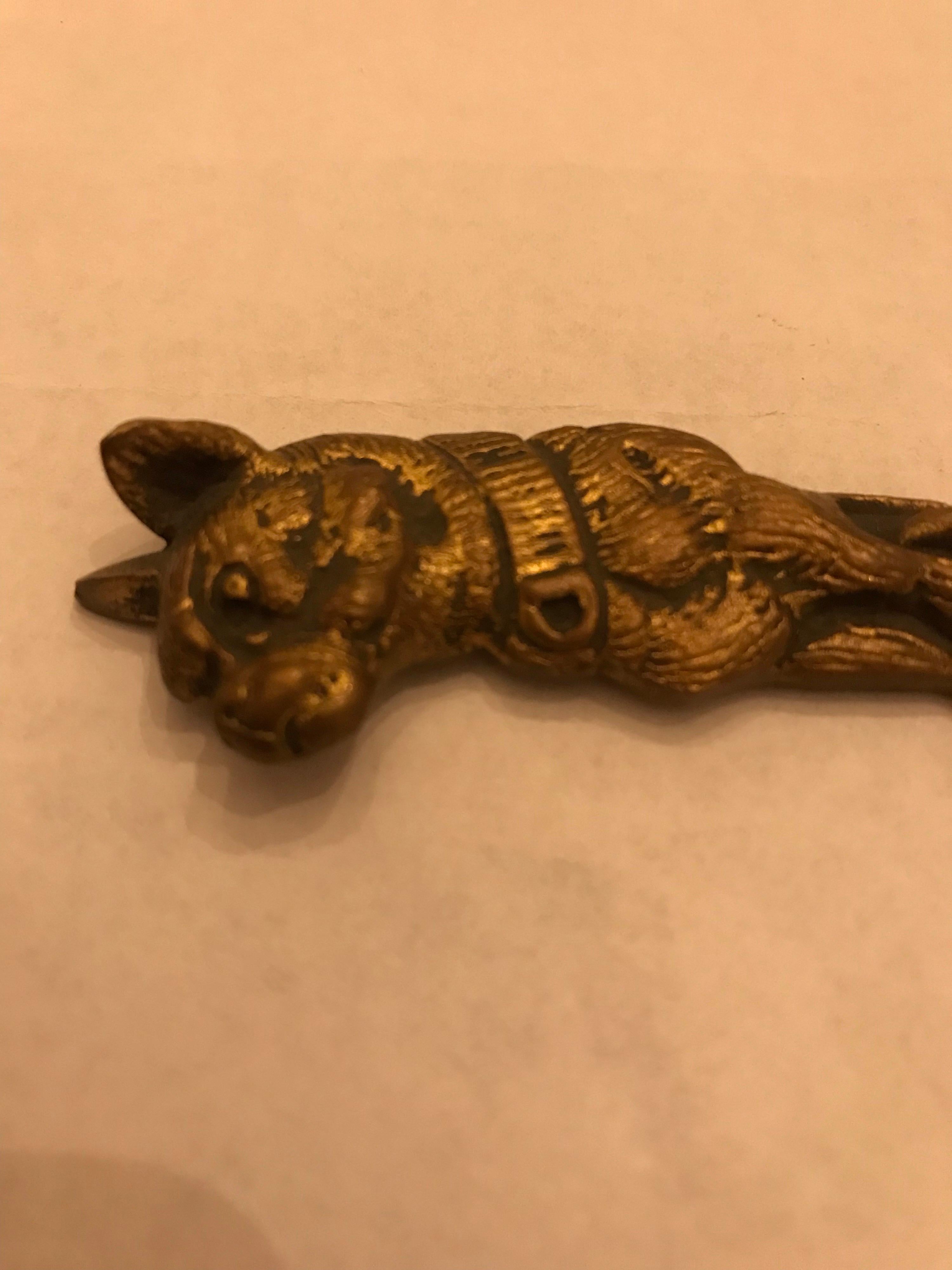 French Bulldog Letter Opener by Bailly, France For Sale 2