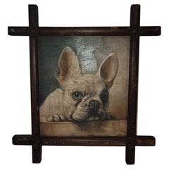 French Bulldog Oil painting