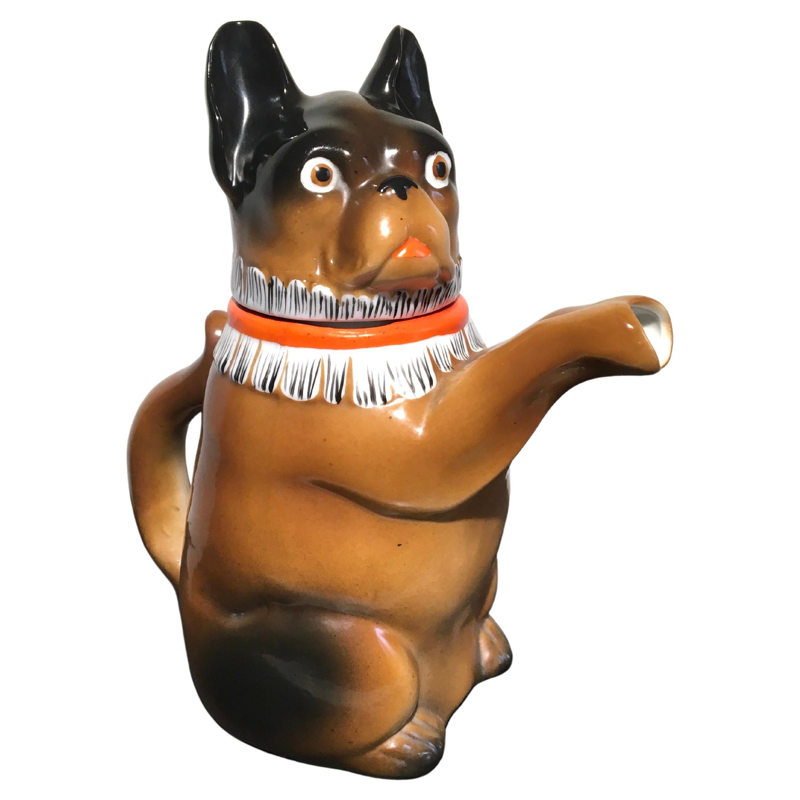 Théière française Bulldog, années 1930, Allemagne  en vente
