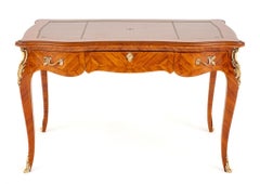 French Bureau Plat Desk Antique 1900