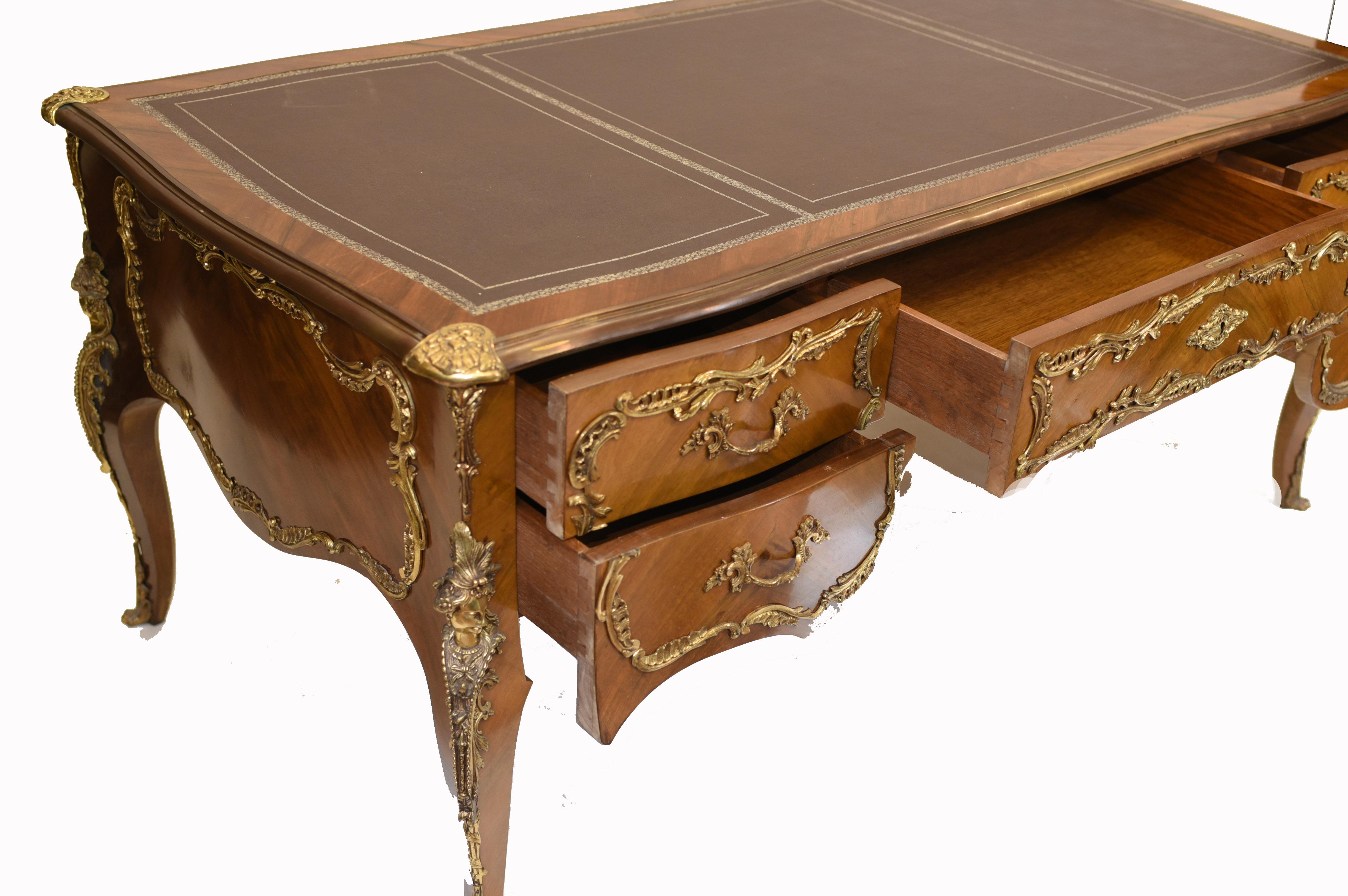 Scrivania francese Bureau Plat, scrivanie Empire Dummy Partners in vendita 4